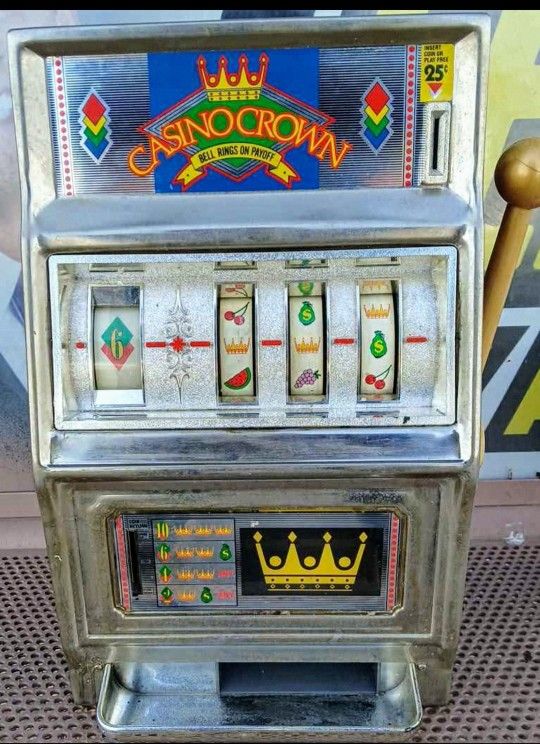🎰💰💲CASINO CROWN ☆WORKING☆ SLOT MACHINE🎰💰💲