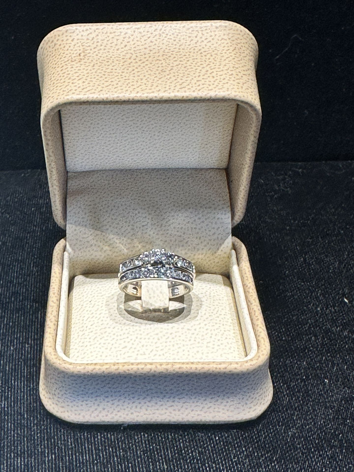 14k Gold Wedding Set With .5 TCW Natural Diamonds