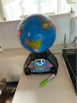 π₯world turn around globe that speaks up with a touch of a pen. Plays short important facts in color video of each country Yours For Only $20π₯π₯