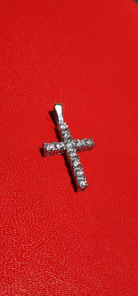Vvs Moissanite Cross