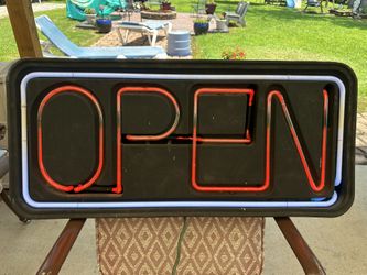 Neon “open Sign”