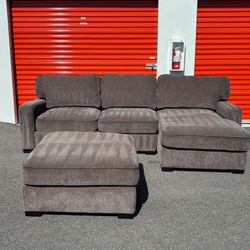 Gray Sectional Couch - Free Delivery