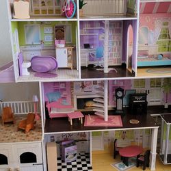 Kidkraft Doll House W/ Accessories 
