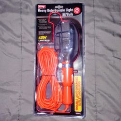 NEW heavy duty trouble work light with Bulb