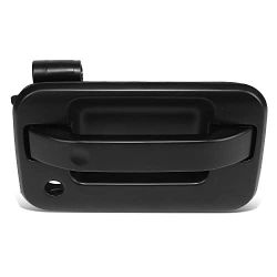 2004-2014 F-150 / Lobo, 2006-2008 Mark LT Fits Models Without Keyless Entry, Primered Front Right Side Door Pull Handle w/Keyhole Compatible with Blac