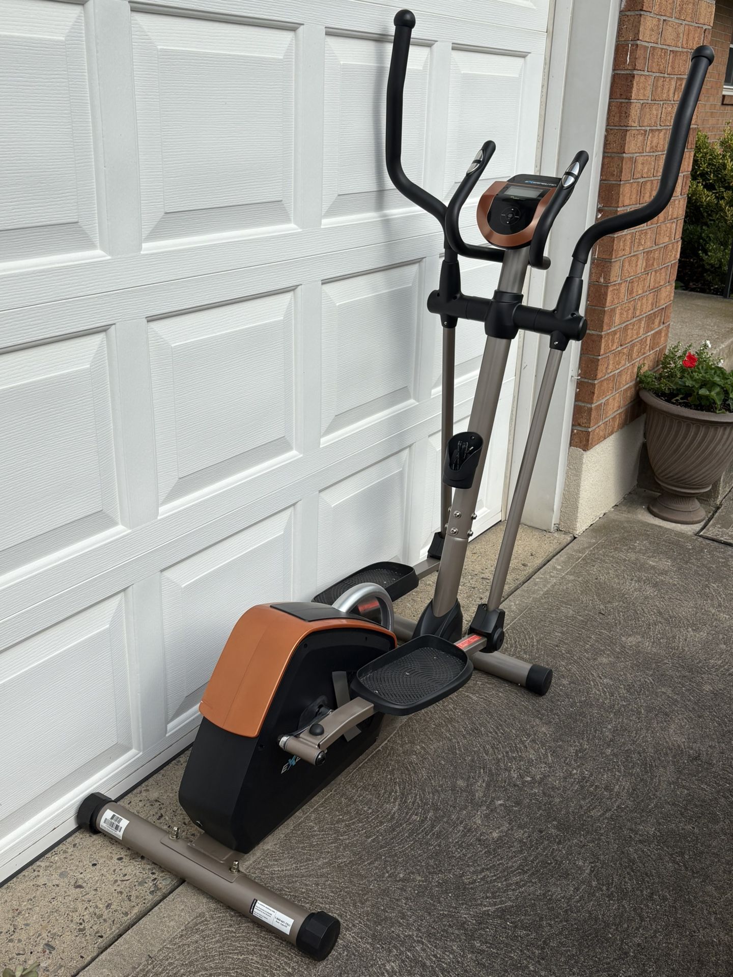 Exerpeutic My Cloud Fitness Flywheel Elliptical Trainer (Like New)