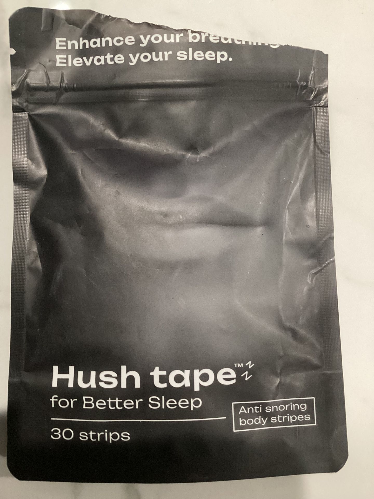 Hush Tape for Better Sleep - 30 strips "Enhance your breathing, elevate sleep"