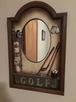 Golf Theme Wall Decoration
