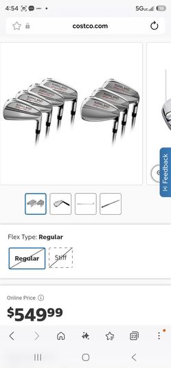 New Golf Set