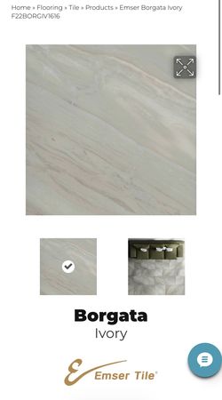 Borgata Ivory Tile