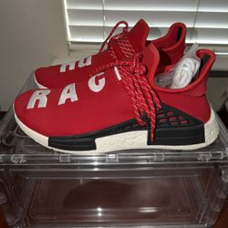 Human Races Pharrell Williams. Red And White. Size 11