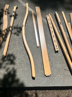 Wood from oak crib. Free
