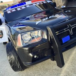 Dodge charger police car best sale power wheels