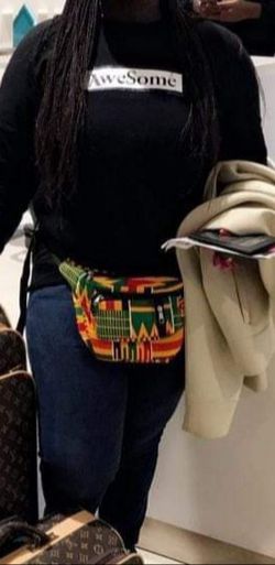 African waist bags - available in the colors that follows