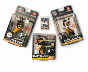 McFarlane Pittsburgh Steelers Action Figure Lot