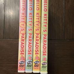 Hello Kitty Paradise DVD Box Set Rare