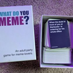 What Do You Meme Card game 