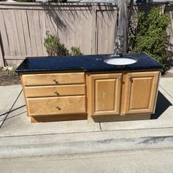 Free Bathroom Vanity Cabinet 