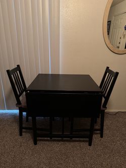 Ikea Drop-Leaf Dining table set