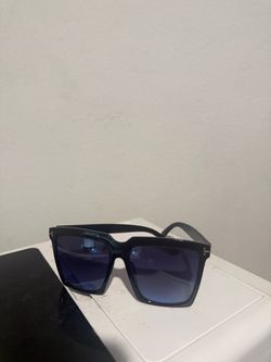Tom Ford Square Sunglasses Blue Gradient Lenses
