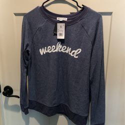Weekend Pullover Sweatshirt Blue