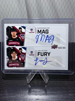 DI-MF Taeseong Kim, Jun-Ho Kim 2022 Upper Deck Overwatch Leavue Season 4 - Duo Ink