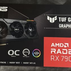 ASUS TUF RX 7900 XTX 24GB Graphics Card