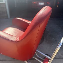 Leather Rocking Chair 
