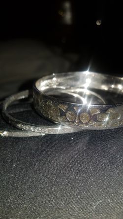 Coach 3 Bagle Bracelets