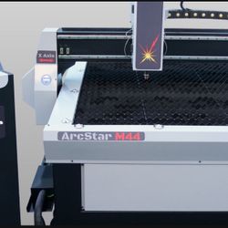 It a 4X8  well made, brand new CNC plasma cutter 