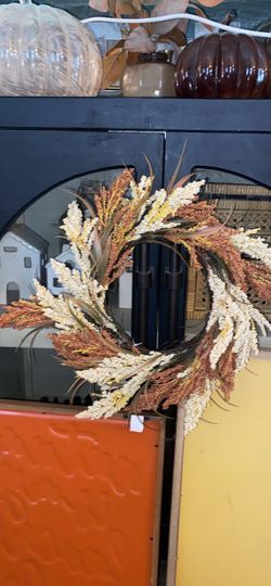 Small fall wreath