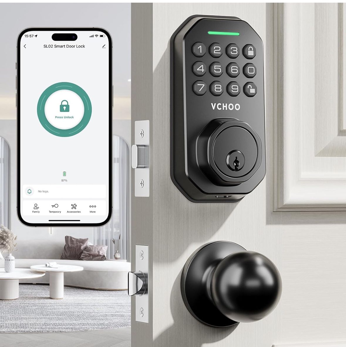 VCHOO SLO2 Smart Door Lock