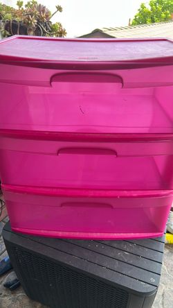 Pink Storage Bin