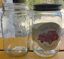 Glass jars