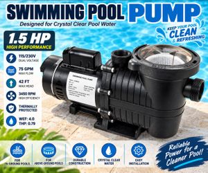 1.5 HP Swimming Pool Pump