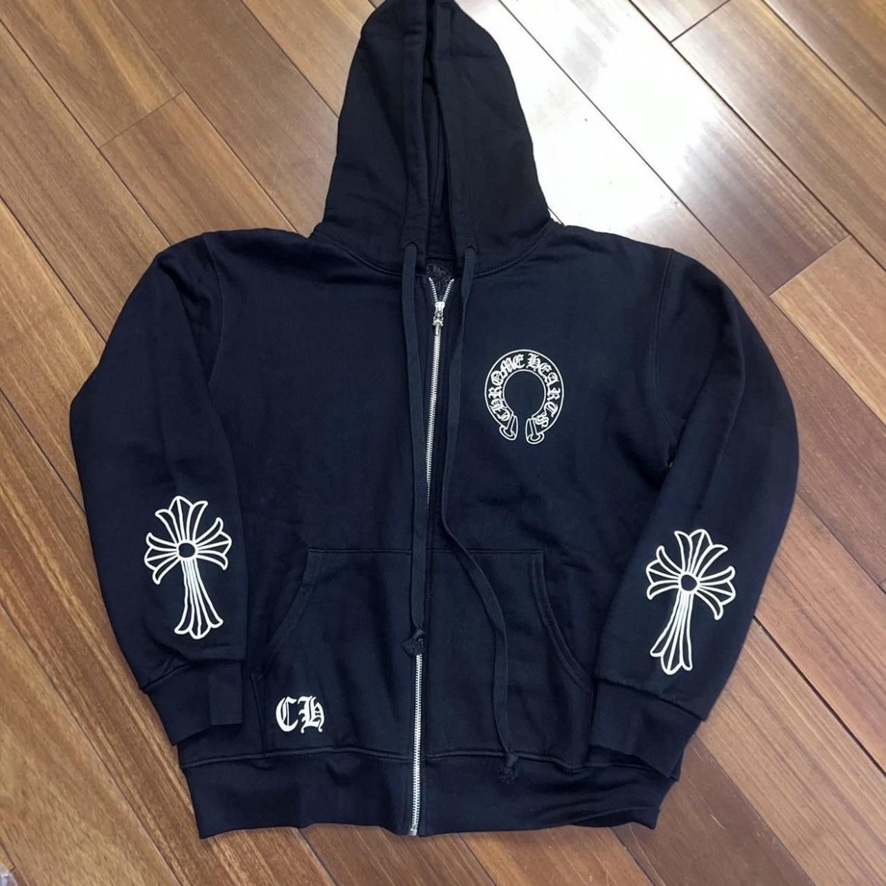 Chrome Hearts Men's Black and Navy Jacket