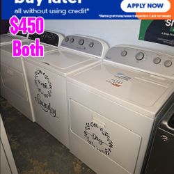 Whirlpool Lavadora Y Secadora Eléctrica 