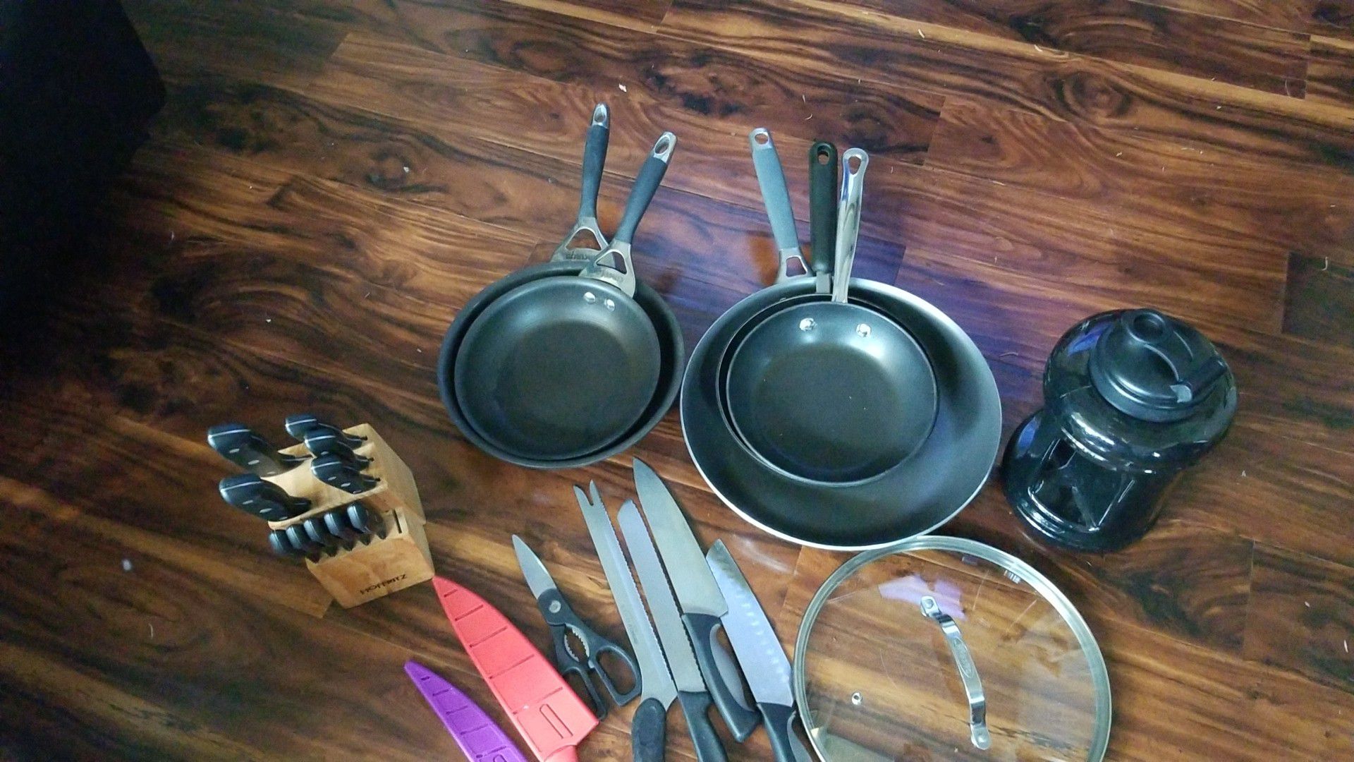 Fry pans and miscellaneous