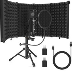 Portable vocal booth 