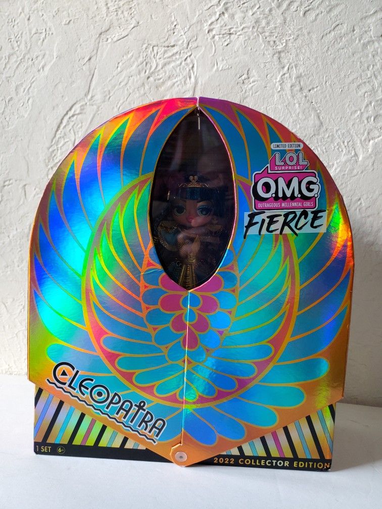 LOL Surprise OMG Fierce Collector Cleopatra Fashion Doll- Limited Edition 11.5"