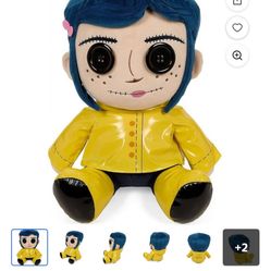 Coraline Button Eyes Doll