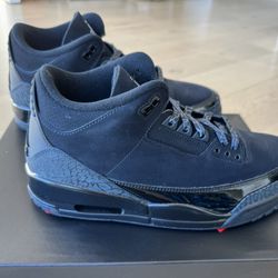 Jordan 3 Retro  "Black Cat" (2025)   SIZE: 10.5   BRAND NEW  