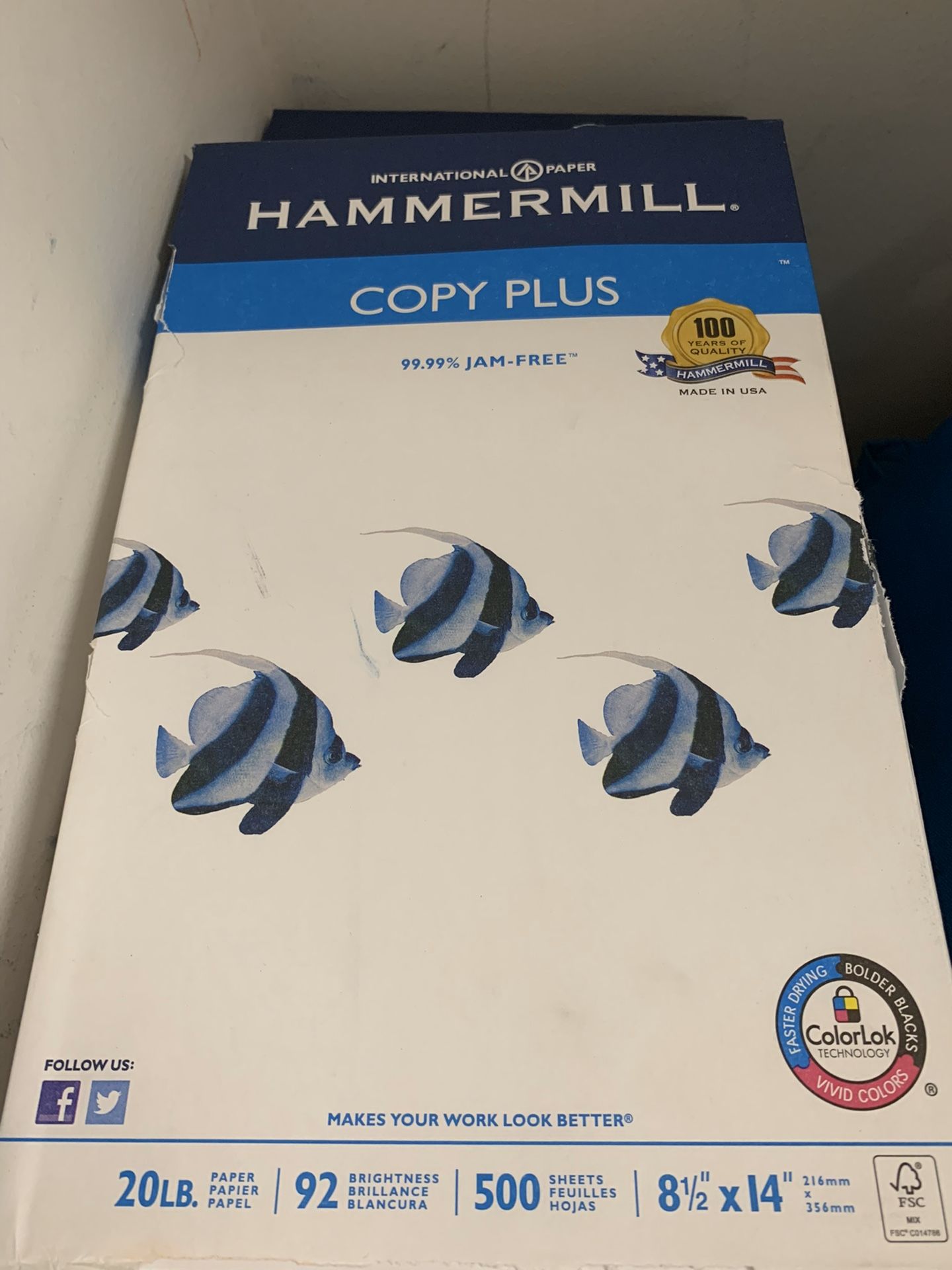 HAMMERMILL Legal copy paper