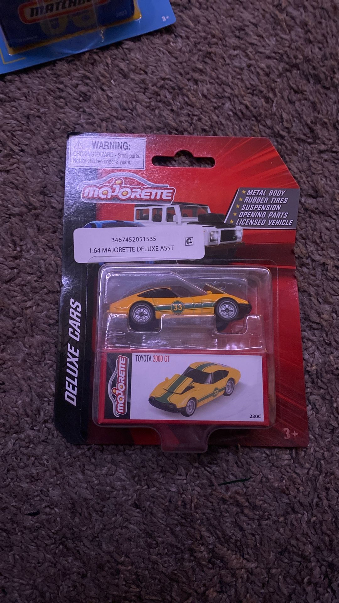 Majorette Toyota 2000 GT