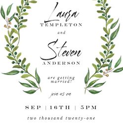 Custom Wedding Invitations 