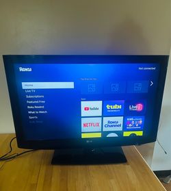 37” LG TV (No remote)