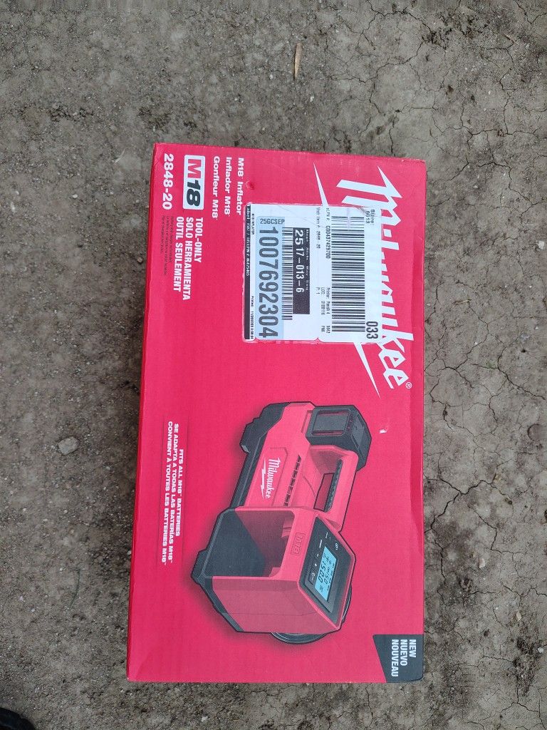 Milwaukee M-18 Inflator