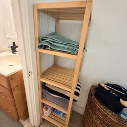 Brown Shelving 
