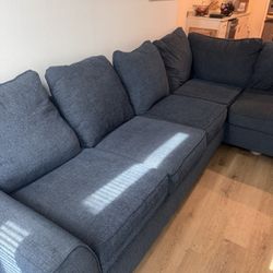 Navy Blue Sectional Couch