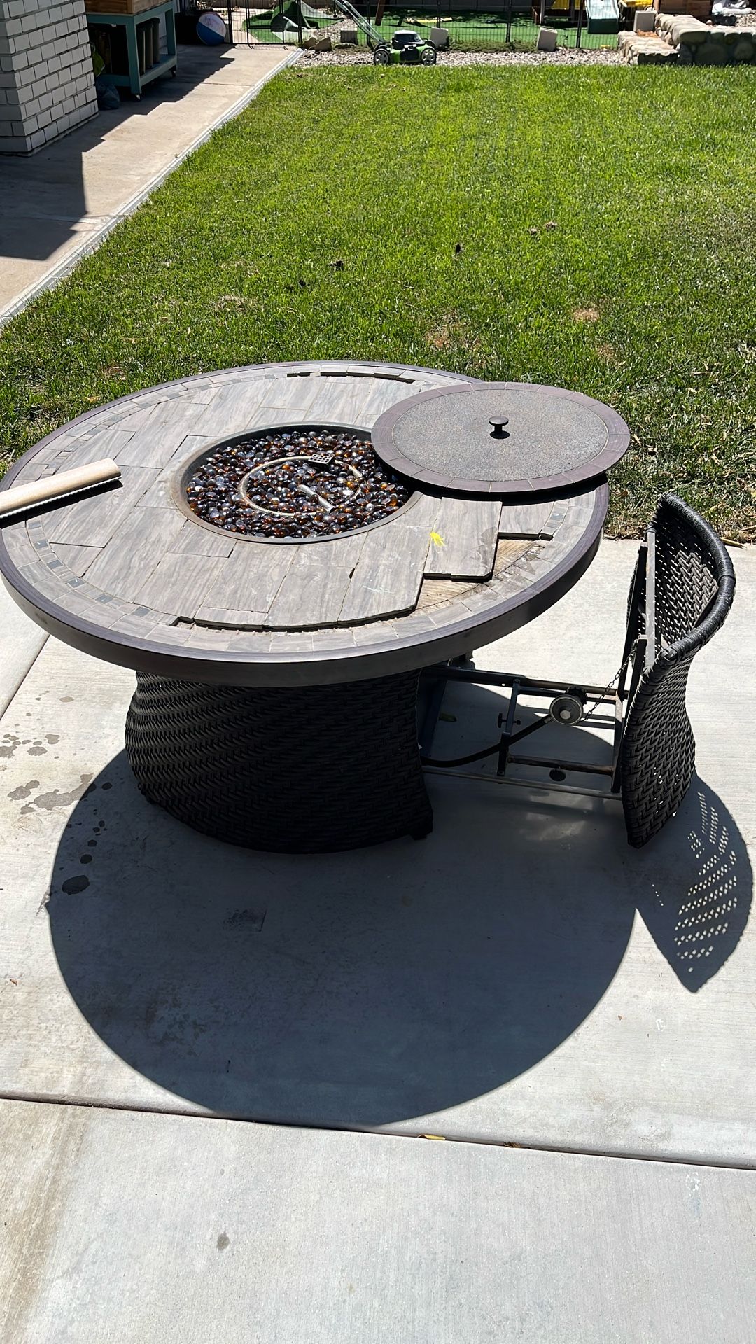 Outdoor Firepit Table